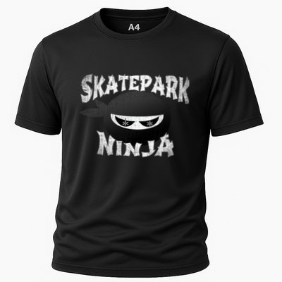 Skateboarding Bmx Scootering Inline Skating Skatepark Ninja Cool Gift Performance Shirt