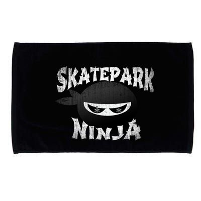 Skateboarding Bmx Scootering Inline Skating Skatepark Ninja Cool Gift Microfiber Hand Towel