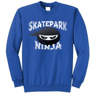 Skateboarding Bmx Scootering Inline Skating Skatepark Ninja Cool Gift Sweatshirt