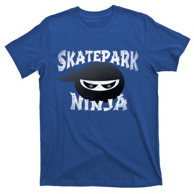 Skateboarding Bmx Scootering Inline Skating Skatepark Ninja Cool Gift T-Shirt