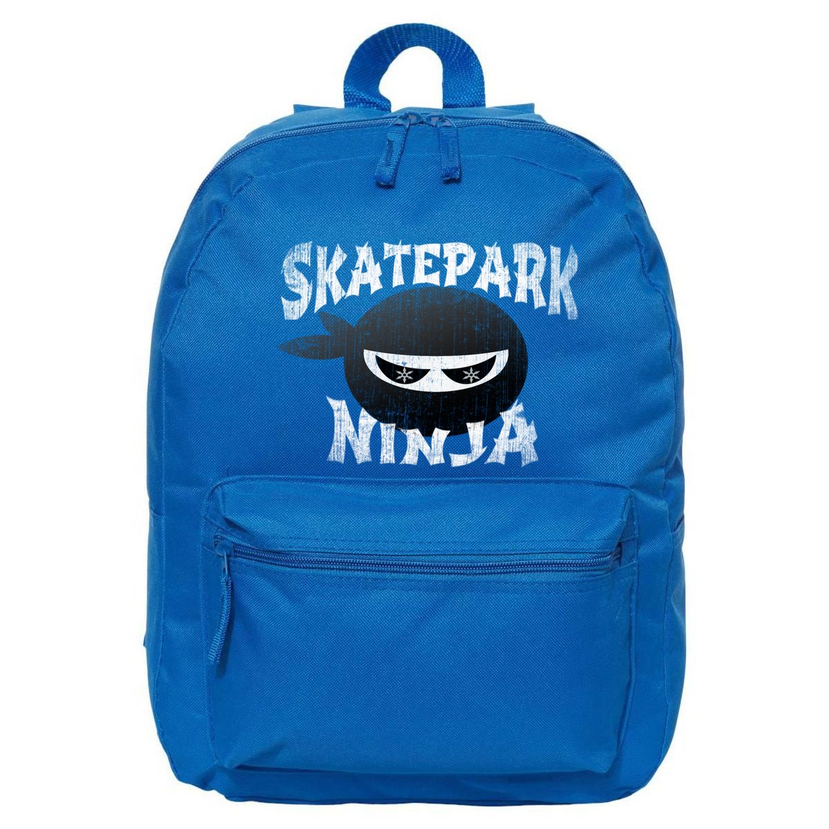 Skateboarding Bmx Scootering Inline Skating Skatepark Ninja Cool Gift 16 in Basic Backpack