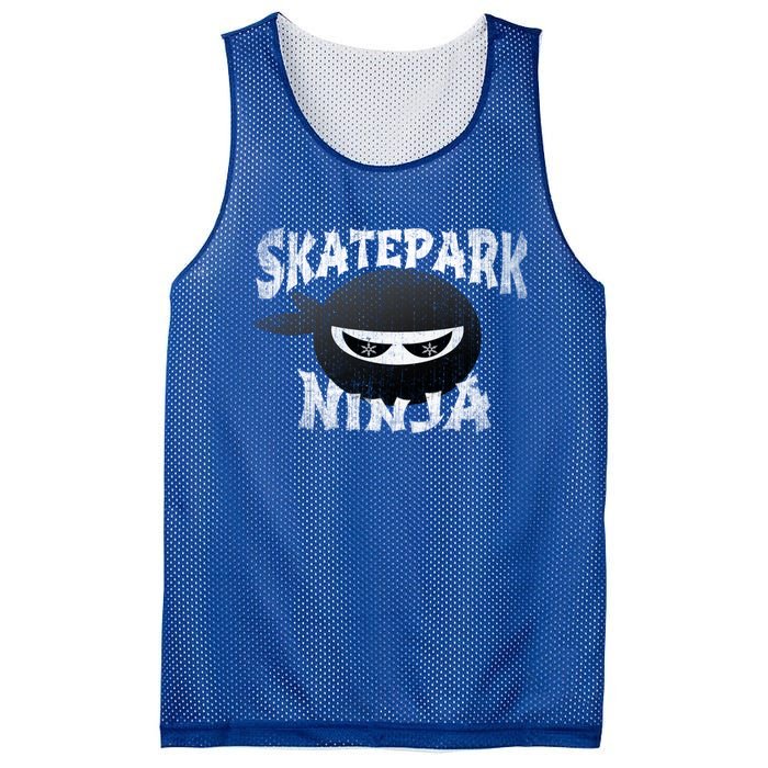 Skateboarding Bmx Scootering Inline Skating Skatepark Ninja Cool Gift Mesh Reversible Basketball Jersey Tank