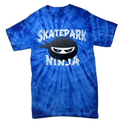 Skateboarding Bmx Scootering Inline Skating Skatepark Ninja Cool Gift Tie-Dye T-Shirt