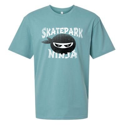 Skateboarding Bmx Scootering Inline Skating Skatepark Ninja Cool Gift Sueded Cloud Jersey T-Shirt