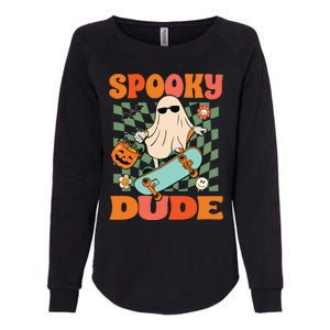 Skateboard Boo Spooky Jack O Lantern Halloween Costumes Boy Womens California Wash Sweatshirt