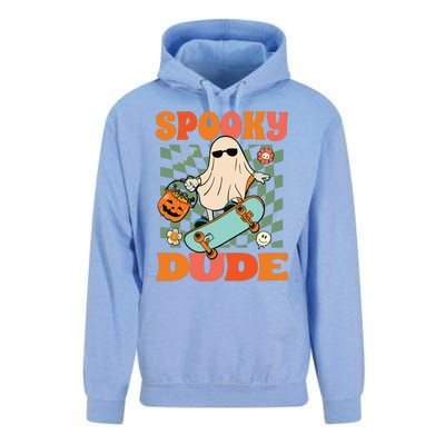 Skateboard Boo Spooky Jack O Lantern Halloween Costumes Boy Unisex Surf Hoodie