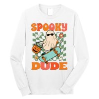 Skateboard Boo Spooky Jack O Lantern Halloween Costumes Boy Long Sleeve Shirt