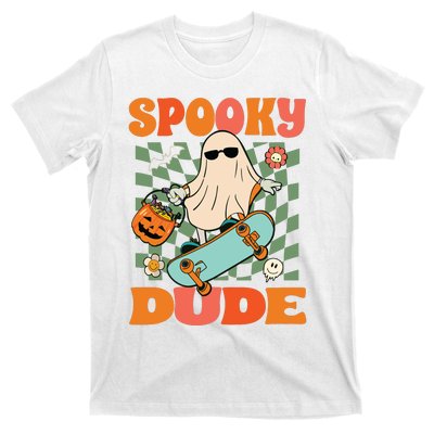 Skateboard Boo Spooky Jack O Lantern Halloween Costumes Boy T-Shirt