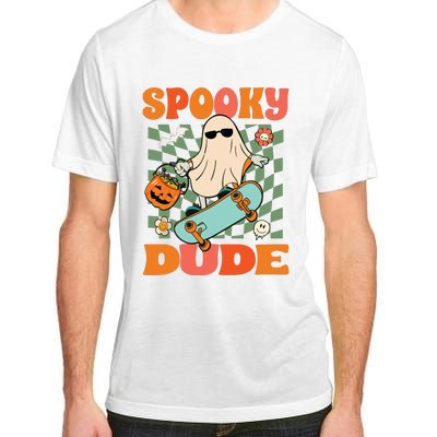 Skateboard Boo Spooky Jack O Lantern Halloween Costumes Boy Adult ChromaSoft Performance T-Shirt