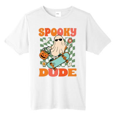 Skateboard Boo Spooky Jack O Lantern Halloween Costumes Boy Tall Fusion ChromaSoft Performance T-Shirt