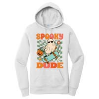 Skateboard Boo Spooky Jack O Lantern Halloween Costumes Boy Women's Pullover Hoodie