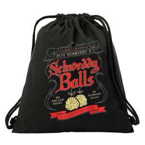 Schweddy Balls Drawstring Bag