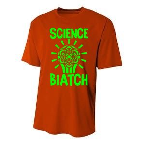 Science Biatch Performance Sprint T-Shirt