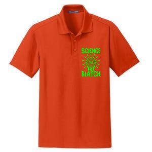 Science Biatch Dry Zone Grid Polo