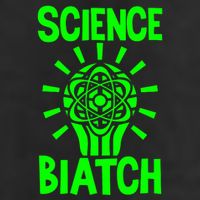 Science Biatch Adult Drive Performance Visor
