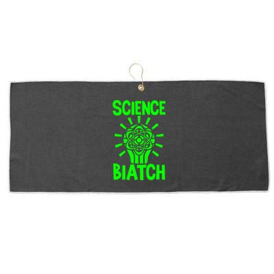 Science Biatch Large Microfiber Waffle Golf Towel