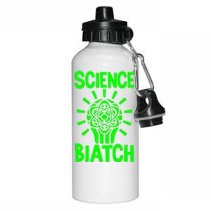 Science Biatch Aluminum Water Bottle