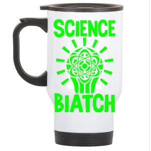 Science Biatch Stainless Steel Travel Mug