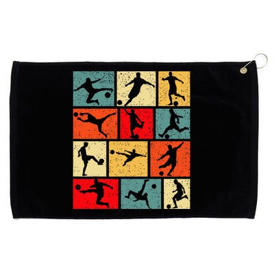 Soccer Boy Grommeted Golf Towel