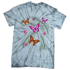 Sumer Butterflies Tie-Dye T-Shirt