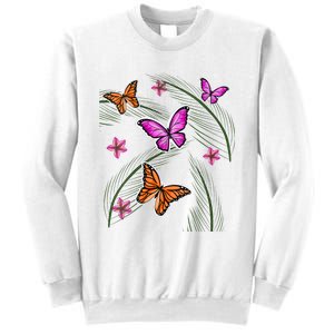 Sumer Butterflies Sweatshirt