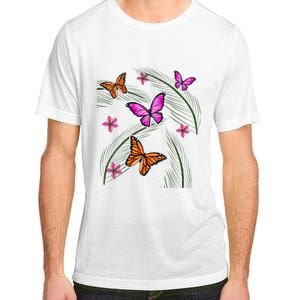 Sumer Butterflies Adult ChromaSoft Performance T-Shirt