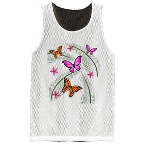 Sumer Butterflies Mesh Reversible Basketball Jersey Tank