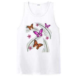 Sumer Butterflies PosiCharge Competitor Tank