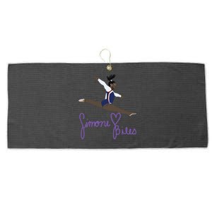 Simone Biles Large Microfiber Waffle Golf Towel