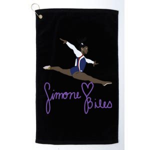 Simone Biles Platinum Collection Golf Towel