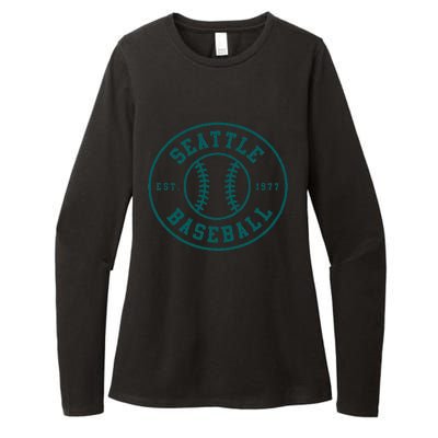 Seattle Baseball Seventh Inning Stretch Fan Gear Womens CVC Long Sleeve Shirt