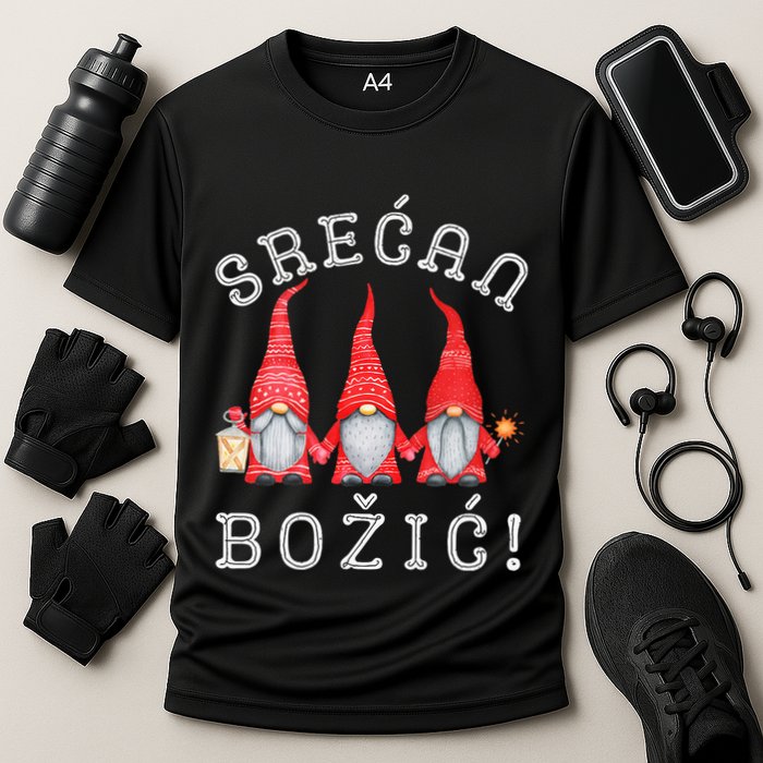 Srecan Bozic Serbian Merry Christmas Srecan Bozic Performance Shirt