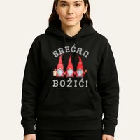 Srecan Bozic Serbian Merry Christmas Srecan Bozic Hoodie