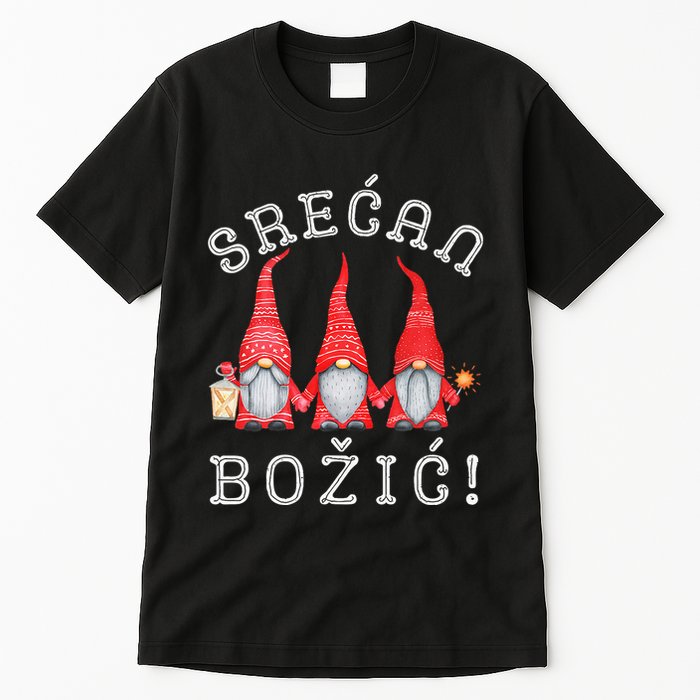 Srecan Bozic Serbian Merry Christmas Srecan Bozic Tall T-Shirt
