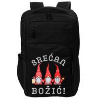Srecan Bozic Serbian Merry Christmas Srecan Bozic Impact Tech Backpack
