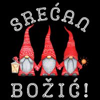 Srecan Bozic Serbian Merry Christmas Srecan Bozic Backpack