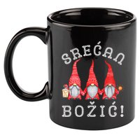 Srecan Bozic Serbian Merry Christmas Srecan Bozic 11oz C Handle Ceramic Mug