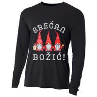 Srecan Bozic Serbian Merry Christmas Srecan Bozic Cooling Performance Long Sleeve Crew