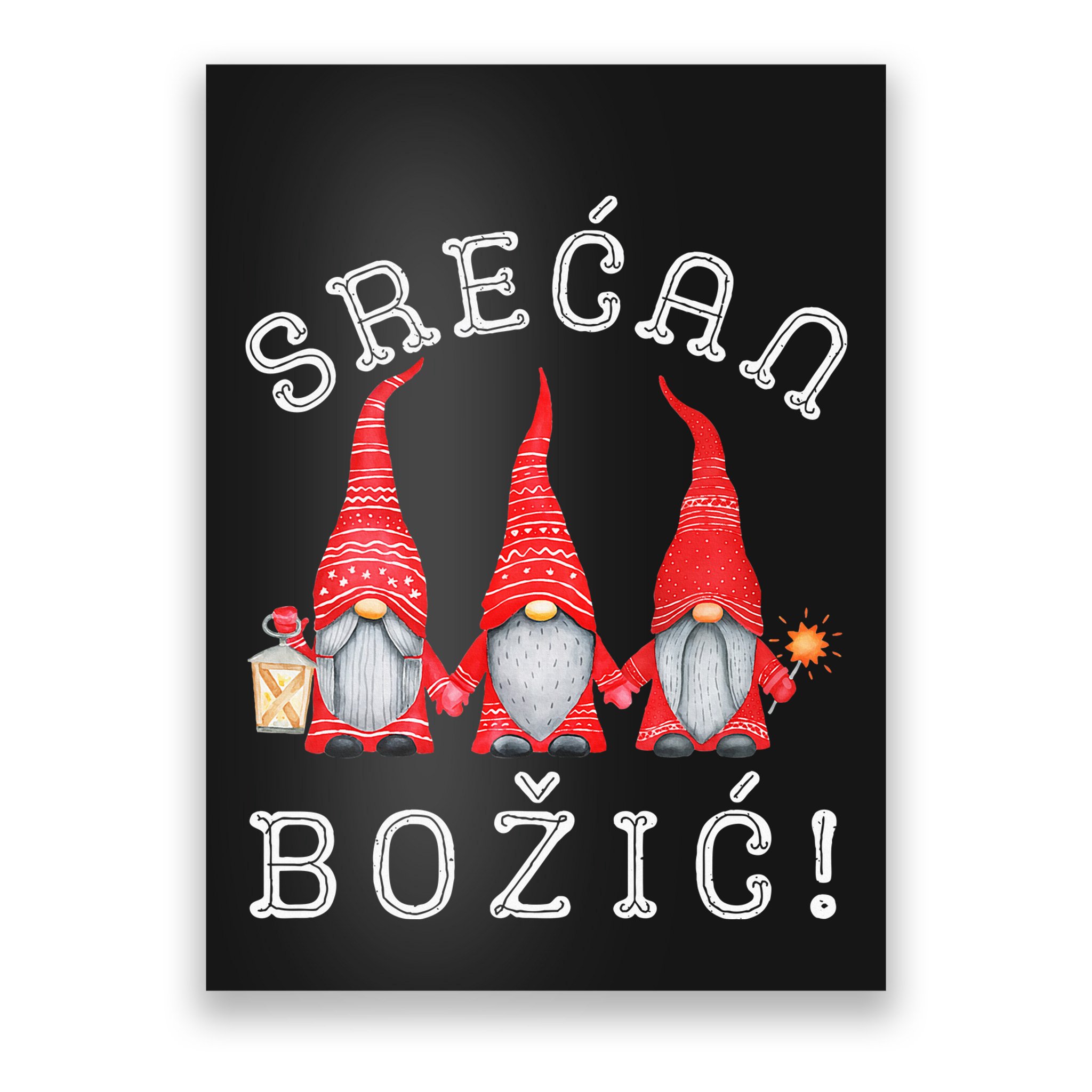 Srecan Bozic Serbian Merry Christmas Srecan Bozic Poster