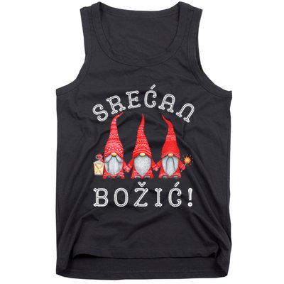 Srecan Bozic Serbian Merry Christmas Srecan Bozic Tank Top
