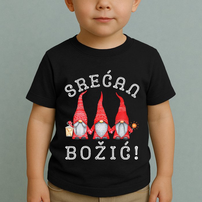Srecan Bozic Serbian Merry Christmas Srecan Bozic Toddler T-Shirt