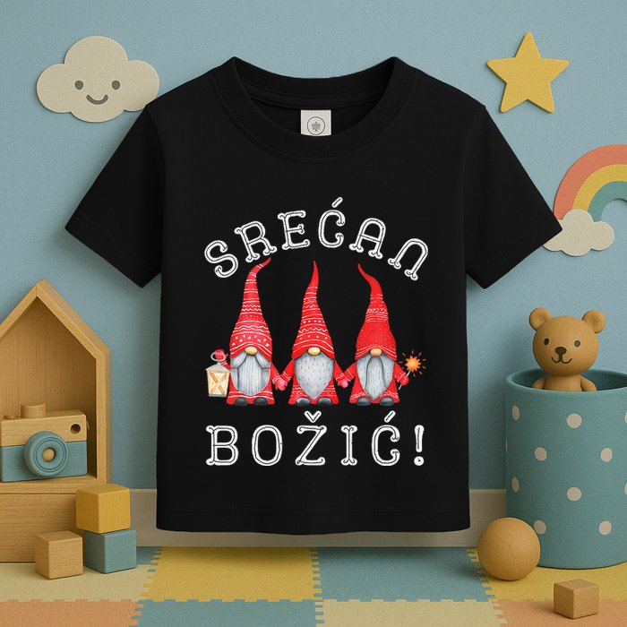 Srecan Bozic Serbian Merry Christmas Srecan Bozic Toddler T-Shirt