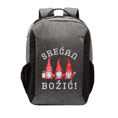 Srecan Bozic Serbian Merry Christmas Srecan Bozic Vector Backpack