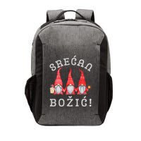 Srecan Bozic Serbian Merry Christmas Srecan Bozic Vector Backpack
