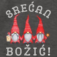Srecan Bozic Serbian Merry Christmas Srecan Bozic Vector Backpack