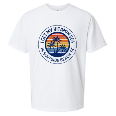 Surfside Beach Sc Surfside Beach South Carolina Vacation Sueded Cloud Jersey T-Shirt