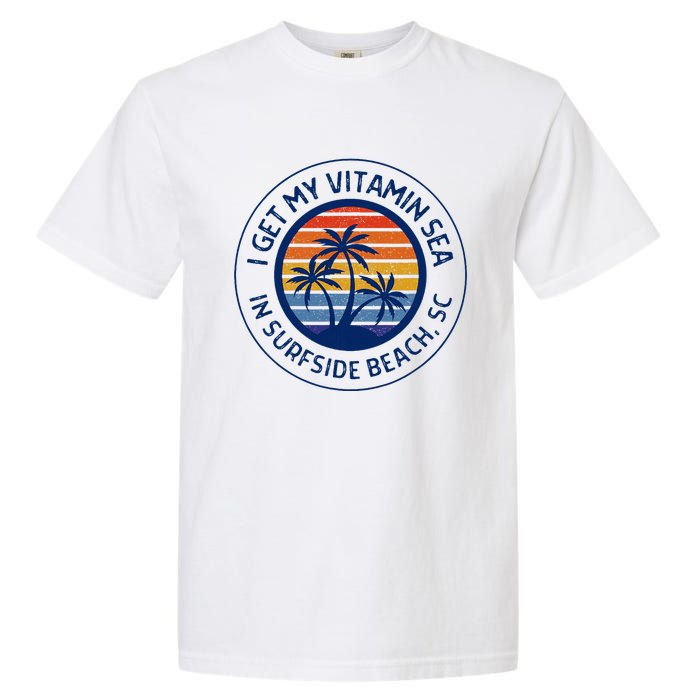 Surfside Beach Sc Surfside Beach South Carolina Vacation Garment-Dyed Heavyweight T-Shirt