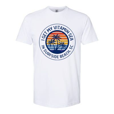 Surfside Beach Sc Surfside Beach South Carolina Vacation Softstyle CVC T-Shirt