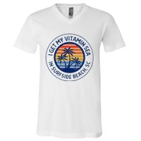 Surfside Beach Sc Surfside Beach South Carolina Vacation V-Neck T-Shirt