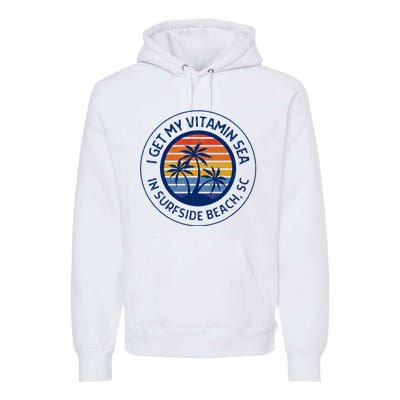 Surfside Beach Sc Surfside Beach South Carolina Vacation Premium Hoodie